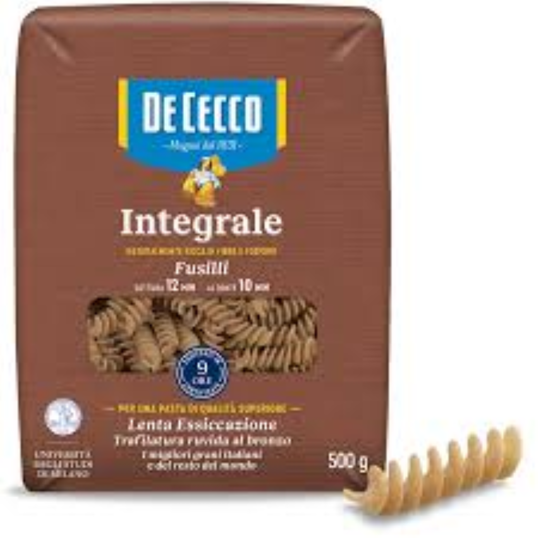 DE CECCO FUSILLI INTEGRALI 500G